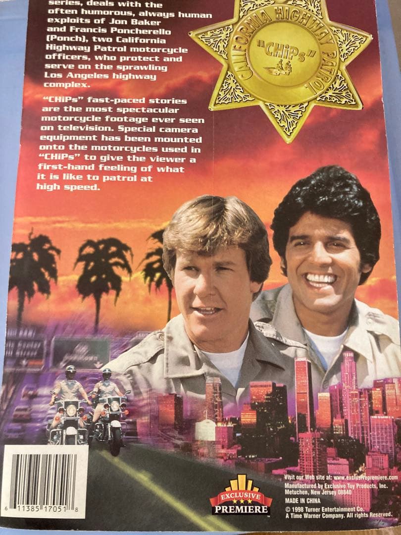 『白バイ野郎ジョン&パンチ（CHiPs）』チップス　フィギュア２種
