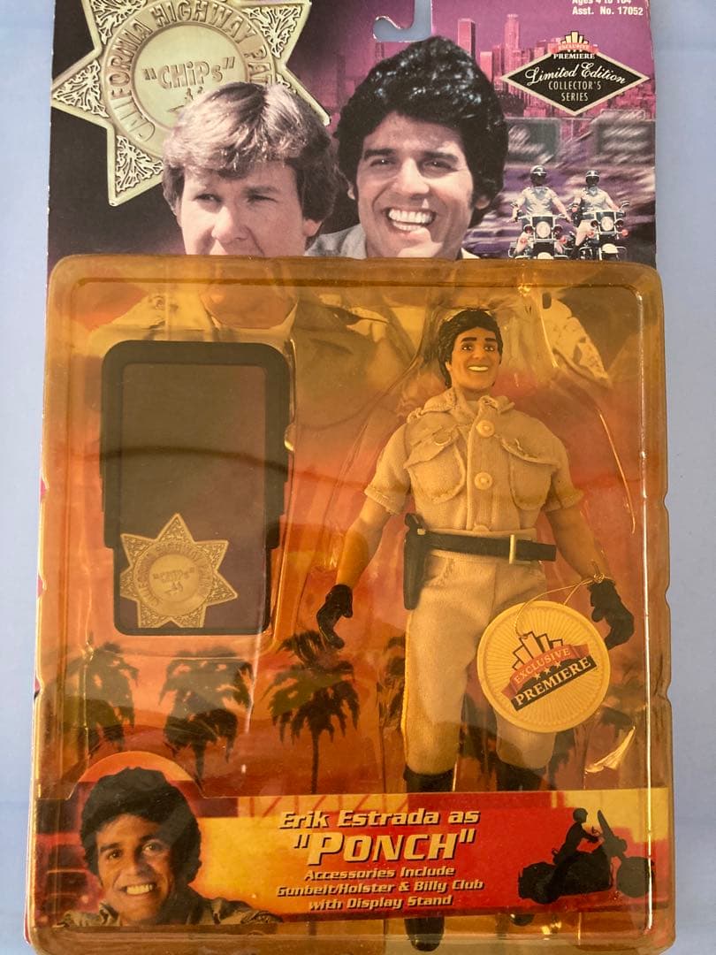 『白バイ野郎ジョン&パンチ（CHiPs）』チップス　フィギュア２種