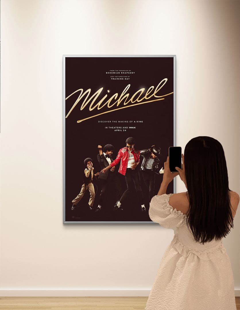 *枚数限定*映画館用両面印刷ポスターUS版:マイケル Michael