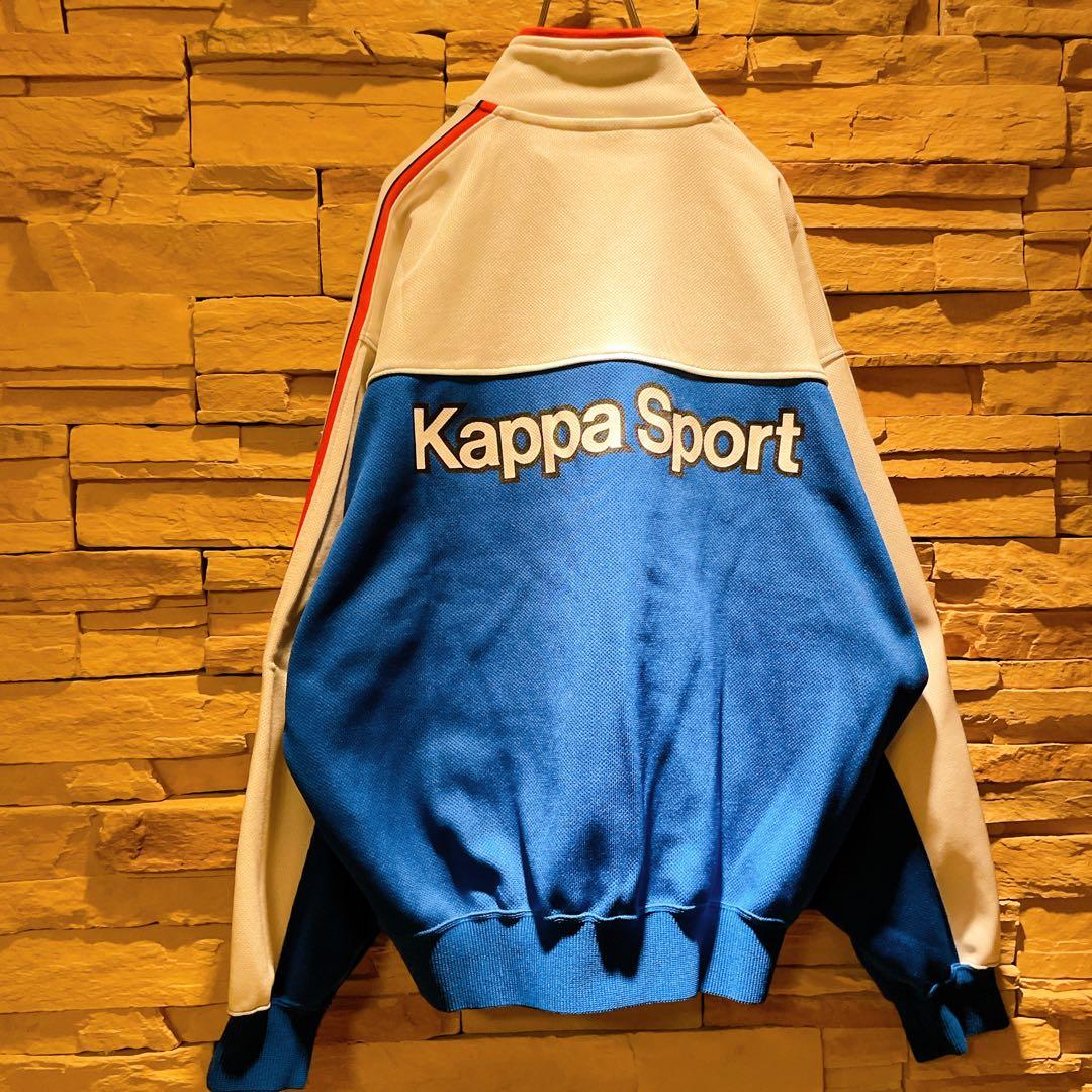 激レア】90s'/kappa/ジャージセットアップ/レトロ/美品/激派手/XL