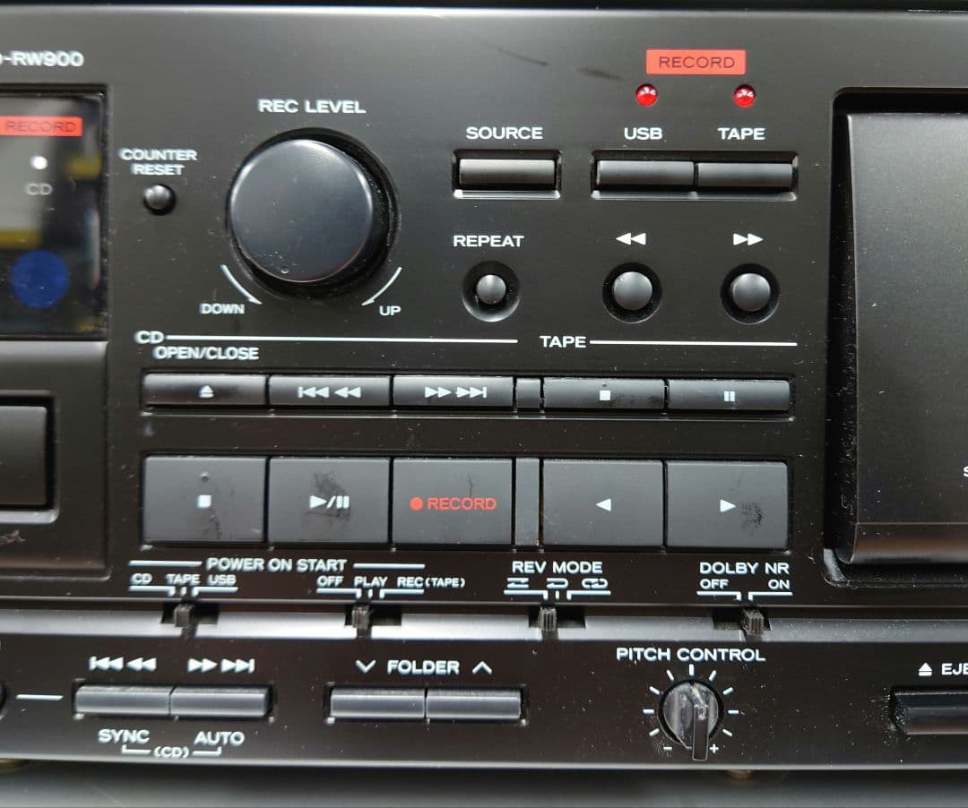 □TEAC AD-RW900 CD/カセットデッキ - メルカリ