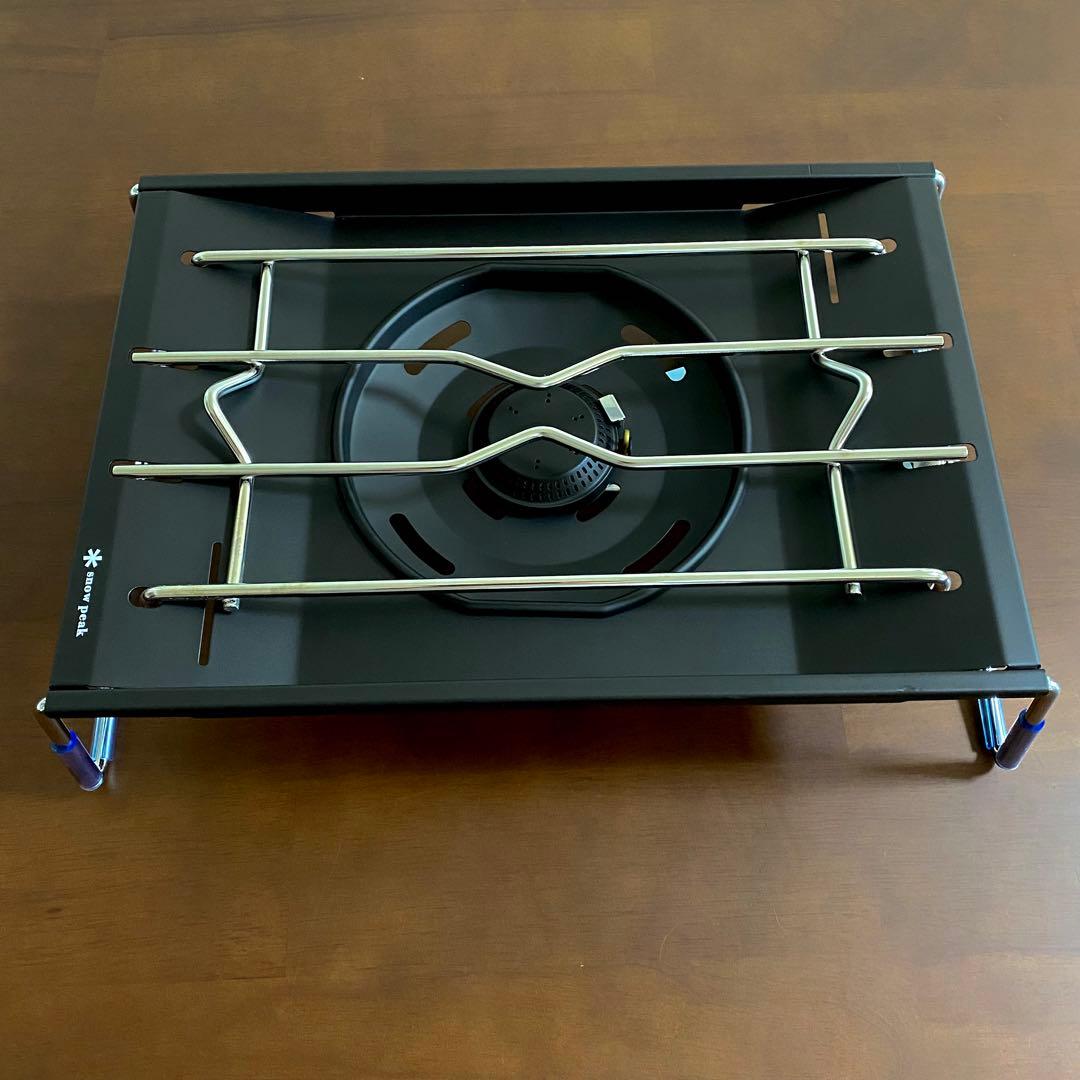 ⭕️高規格「マットブラック耐熱塗装」 スノーピーク フラットバーナー