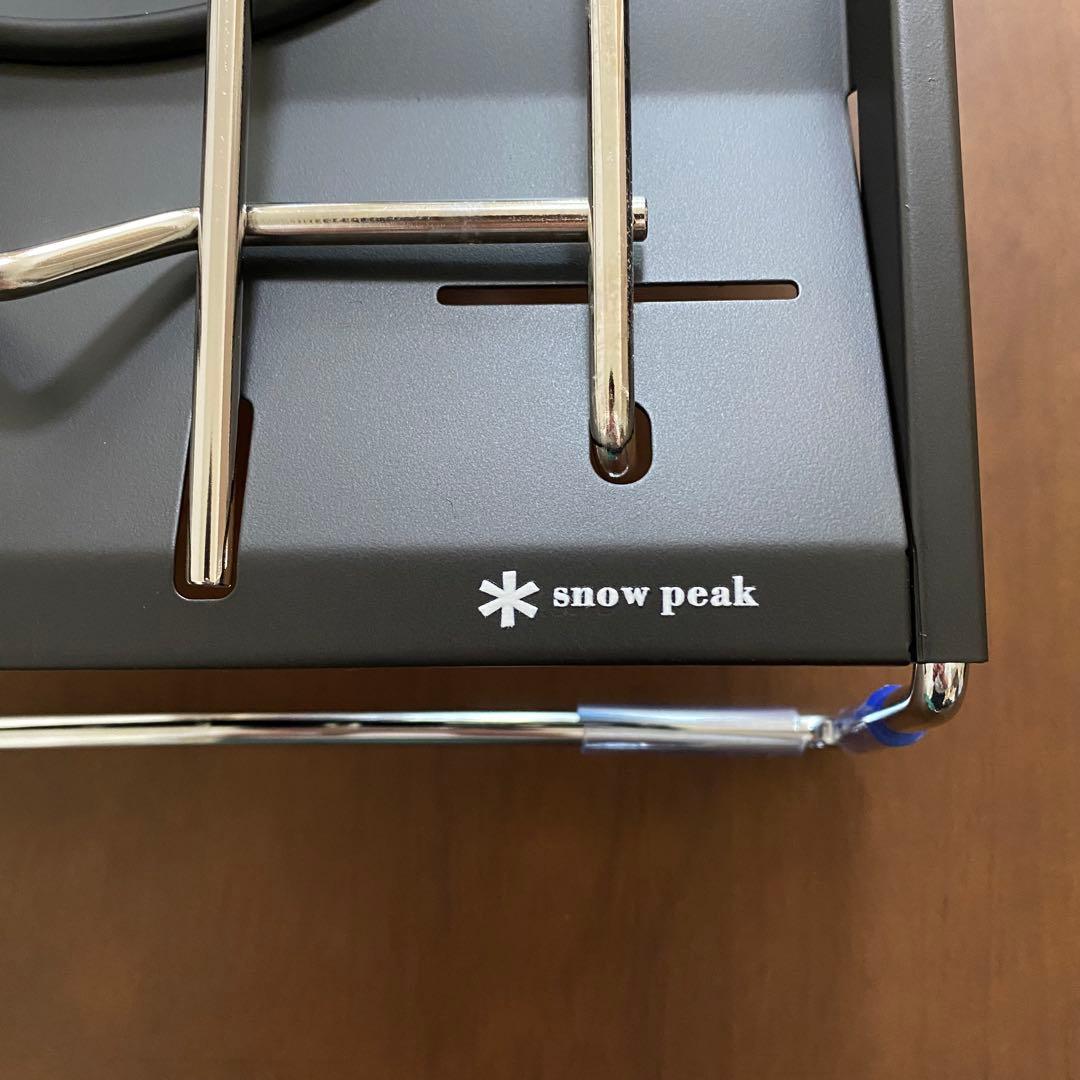 ⭕️高規格「マットブラック耐熱塗装」 スノーピーク フラットバーナー