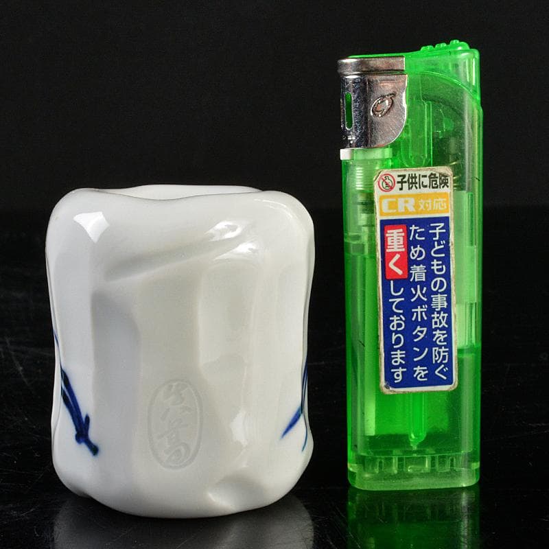 茶道具 真葛焼 宮川香斎作 染付 松毬の絵 共箱 V R5739 - メルカリ