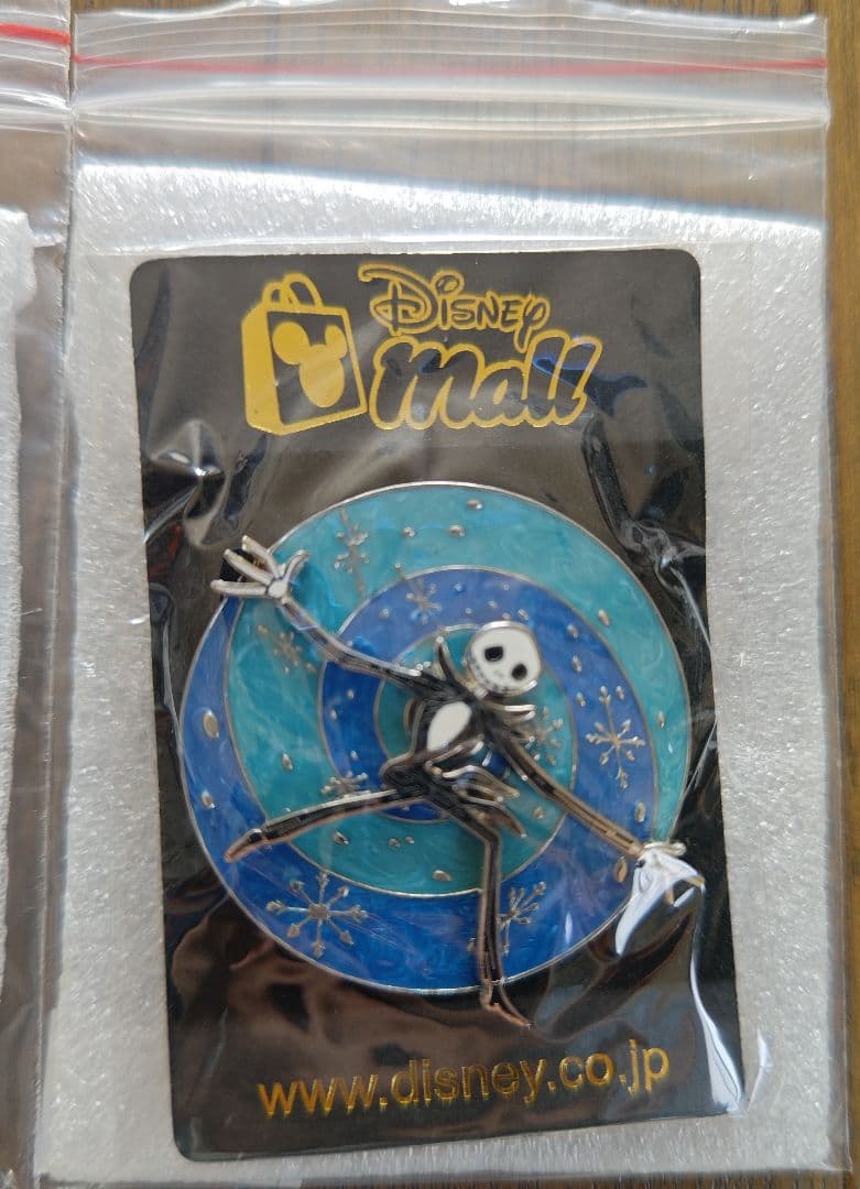 【希少/未開封】 ディズニーモール限定 ナイトメアビフォアクリスマス ピンバッジ