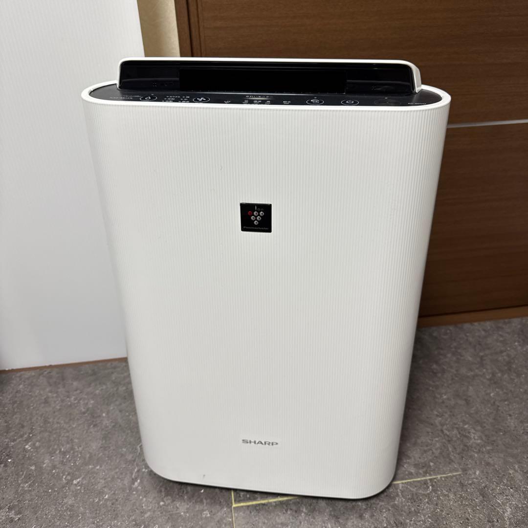 超美品‼️SHARP 加湿空気清浄機 ホワイトkc-40th7-w SHARP（シャープ） 即納します KC-40TH7-W 加湿空気清浄機 プラズマ