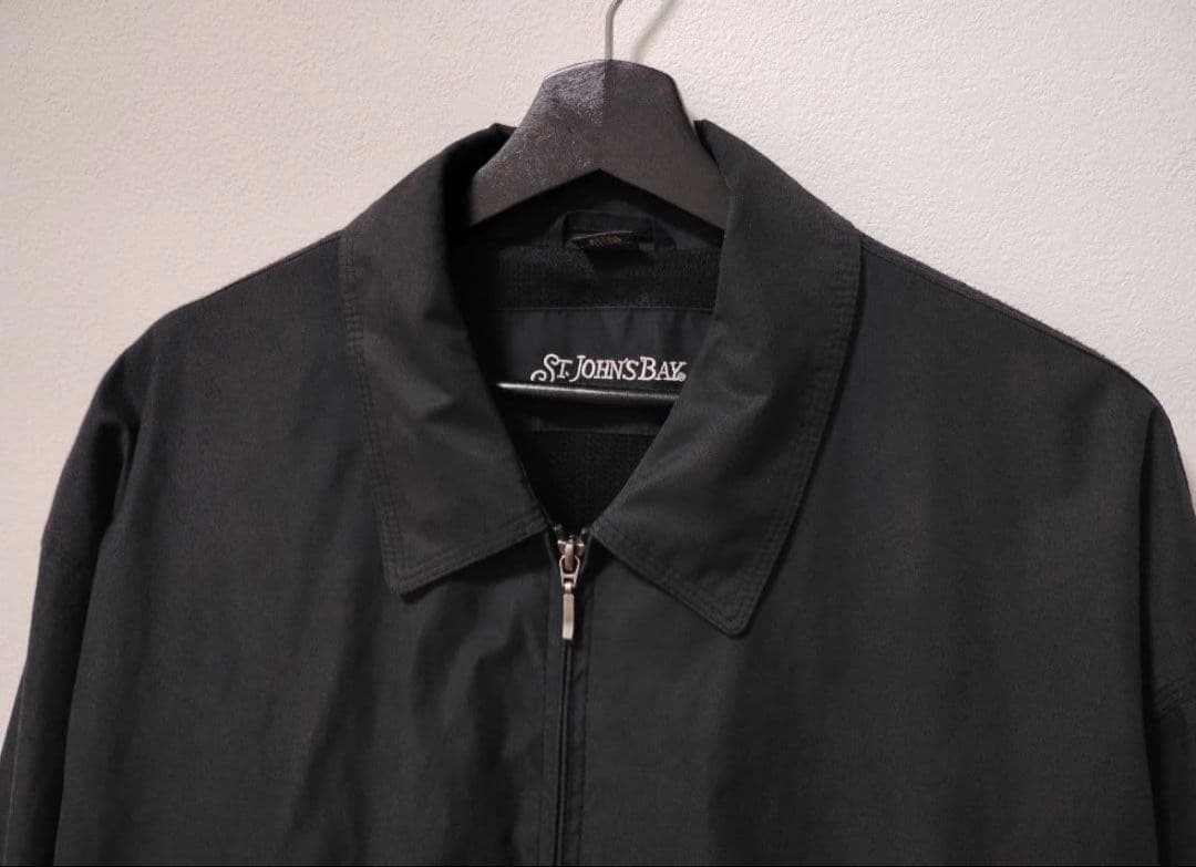 美品】STJOHN'SBAY セントジョンズベイ スイングトップ ブラック
