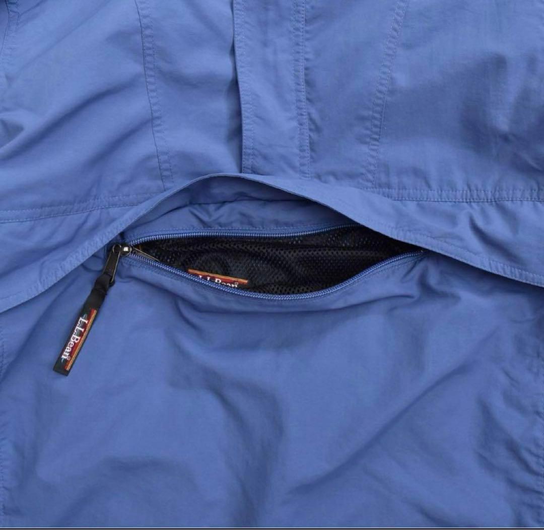 l.l.bean 中綿アノラックパーカー　ThinsulateTM ブルーグレー