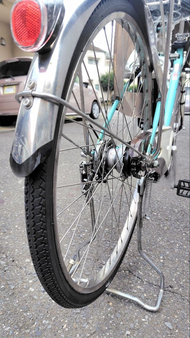 値下げしました！パナソニック　VIVI PX ライトブルー　26型　6.6Ah