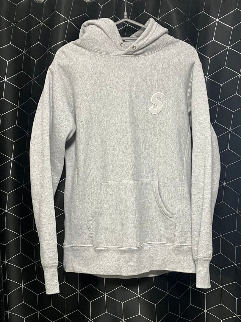 supreme パーカー Sロゴ　グレー SUPREME】 S Logo Zip Up Hooded Sweatshirt Ash Grey - 24FW (Supreme