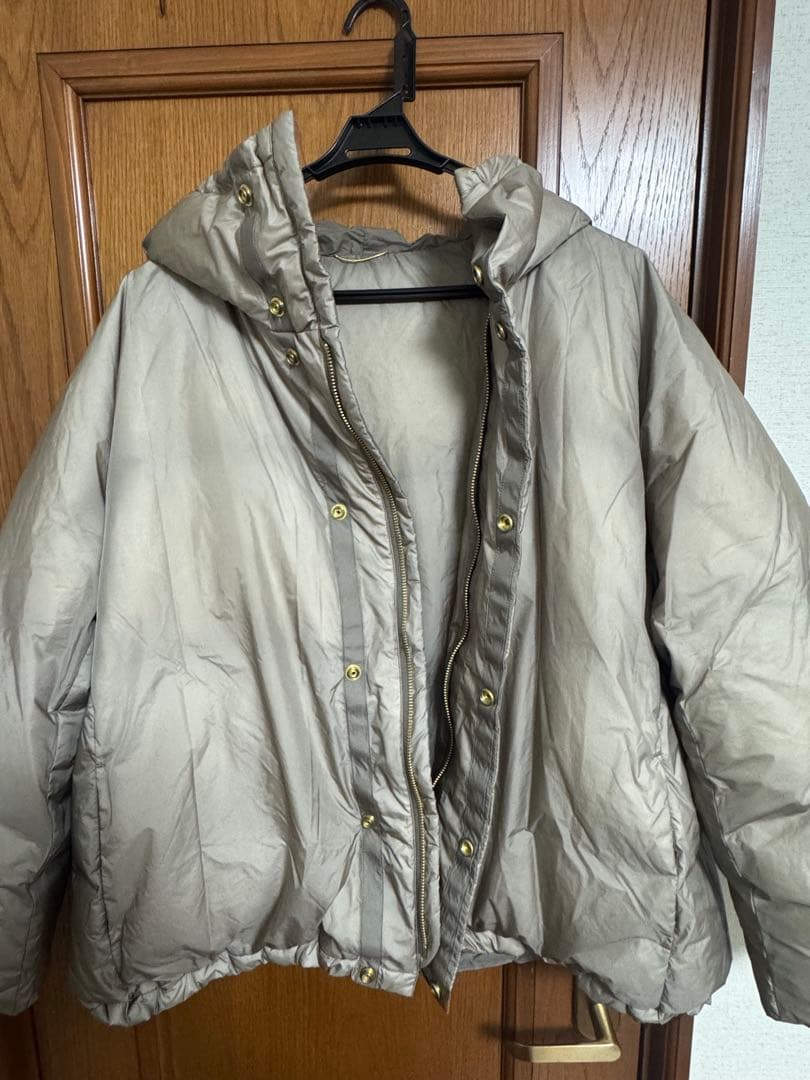 DEUXIEME CLASSE ナイロンダウンジャケット グレージュモカ - メルカリ