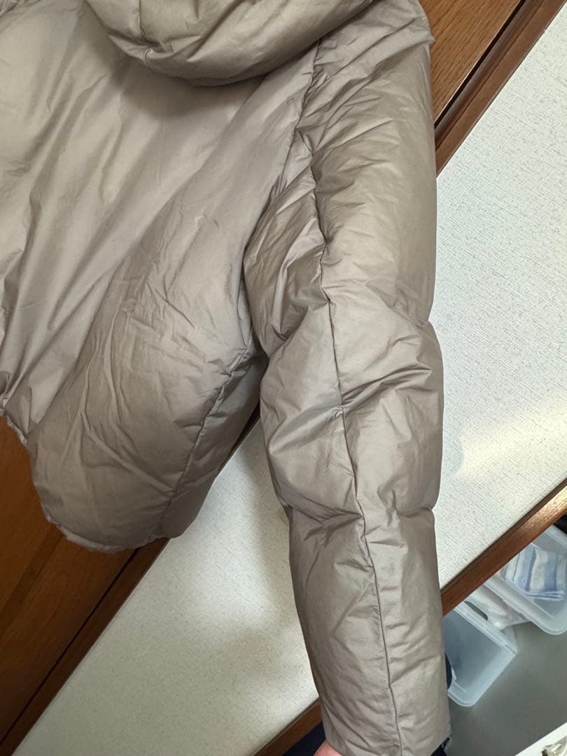 DEUXIEME CLASSE ナイロンダウンジャケット グレージュモカ - メルカリ