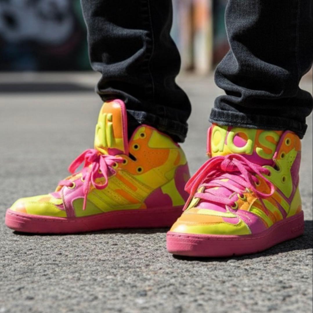 アディダスadidas ジェレミー・スコット ハイカット スニーカー