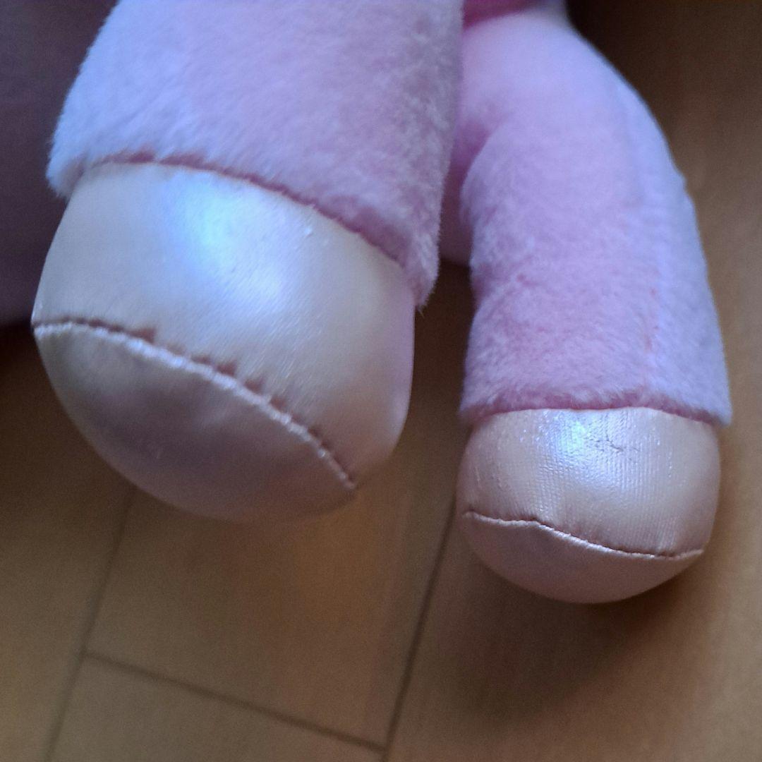 激レア　ハローキティ ピンク　レインボー　ユニコーン ぬいぐるみL　タグ付き