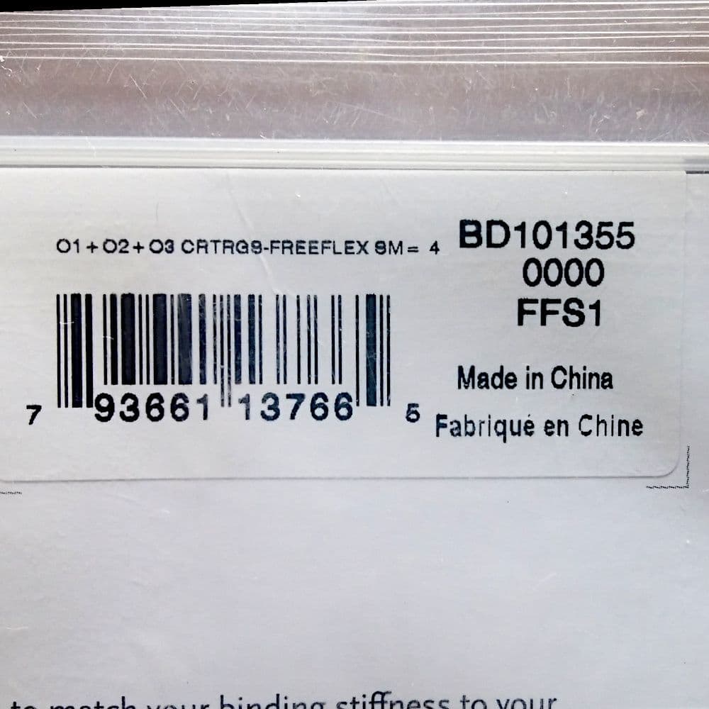 BD テレマークビンディング用 FREEFLEX カートリッジ 1組（4本