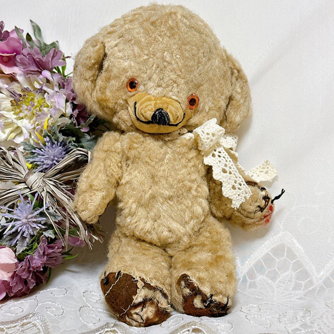 シュー2様　アンティークベア2体セット