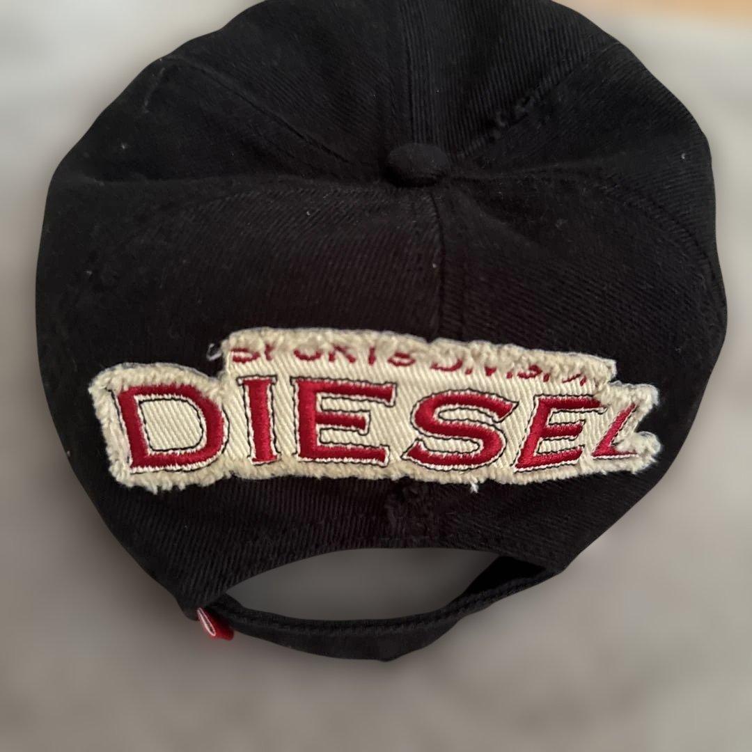DIESEL 1978年デザイン キャップ 黒 - メルカリ