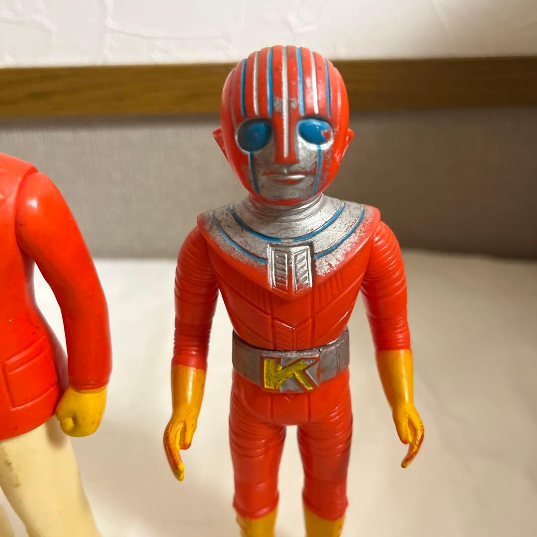 ⚠️レア　当時物　ロボット刑事K ミドルサイズ　ソフビ　旧バンダイ　ポピー