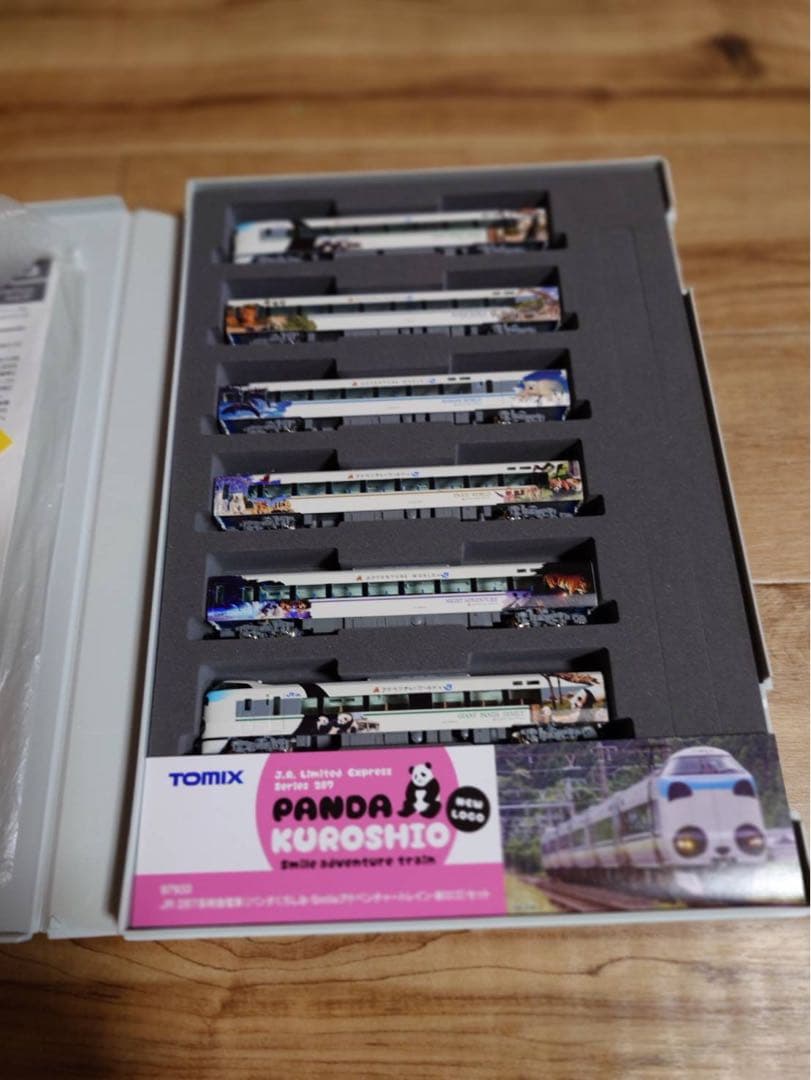 TOMIX パンダくろしお Nゲージ 6両編成　JR287系くろしお3両セット