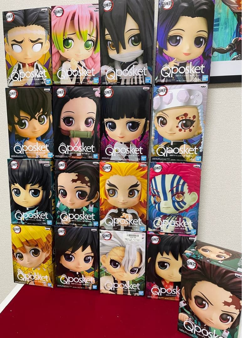☆最終価格☆【鬼滅の刃】キューポスケットフィギュア まとめ売り 17体