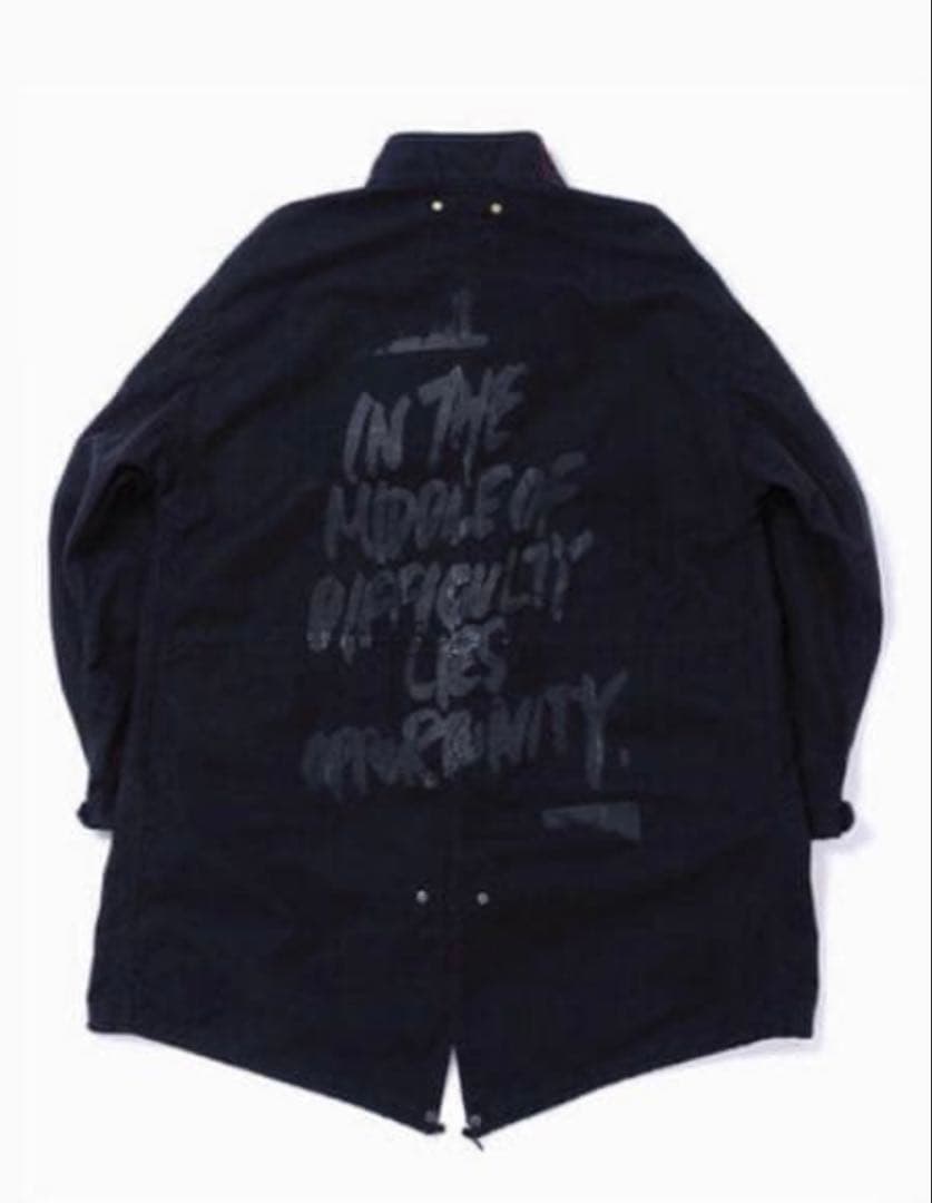 ANACHRONORM STENCIL FISH TAIL COAT 02 - メルカリ