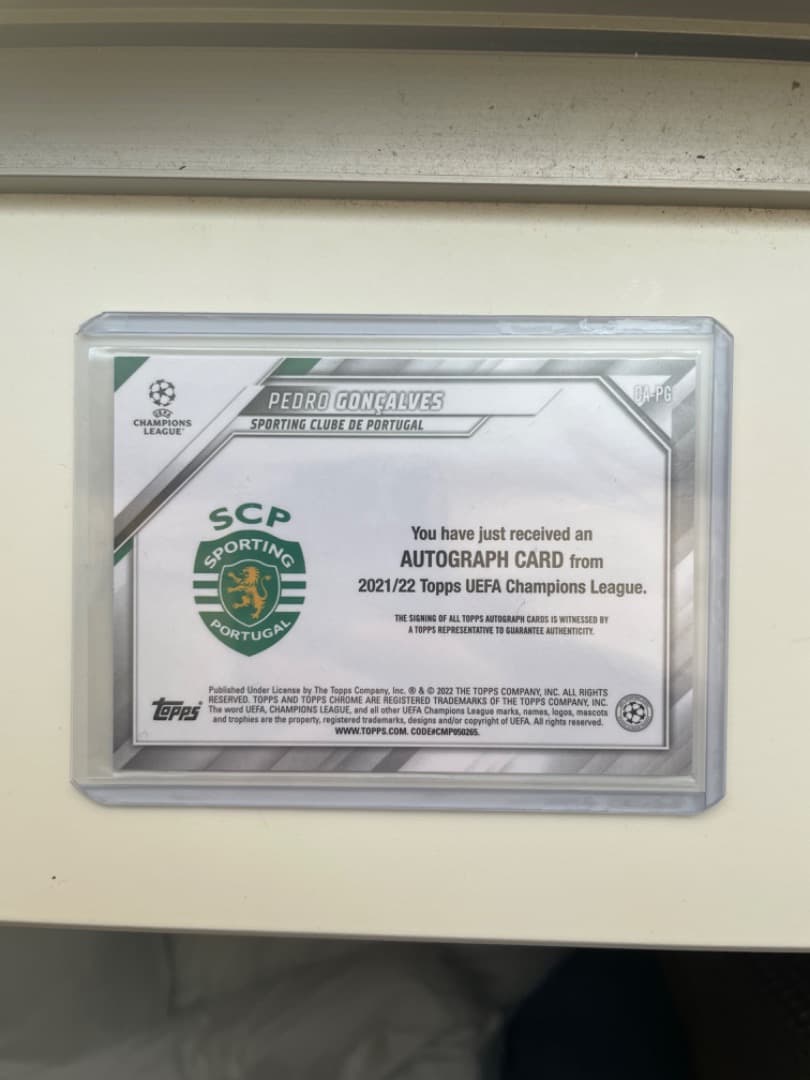 その他 Topps auto Portugal ex Portugal RC