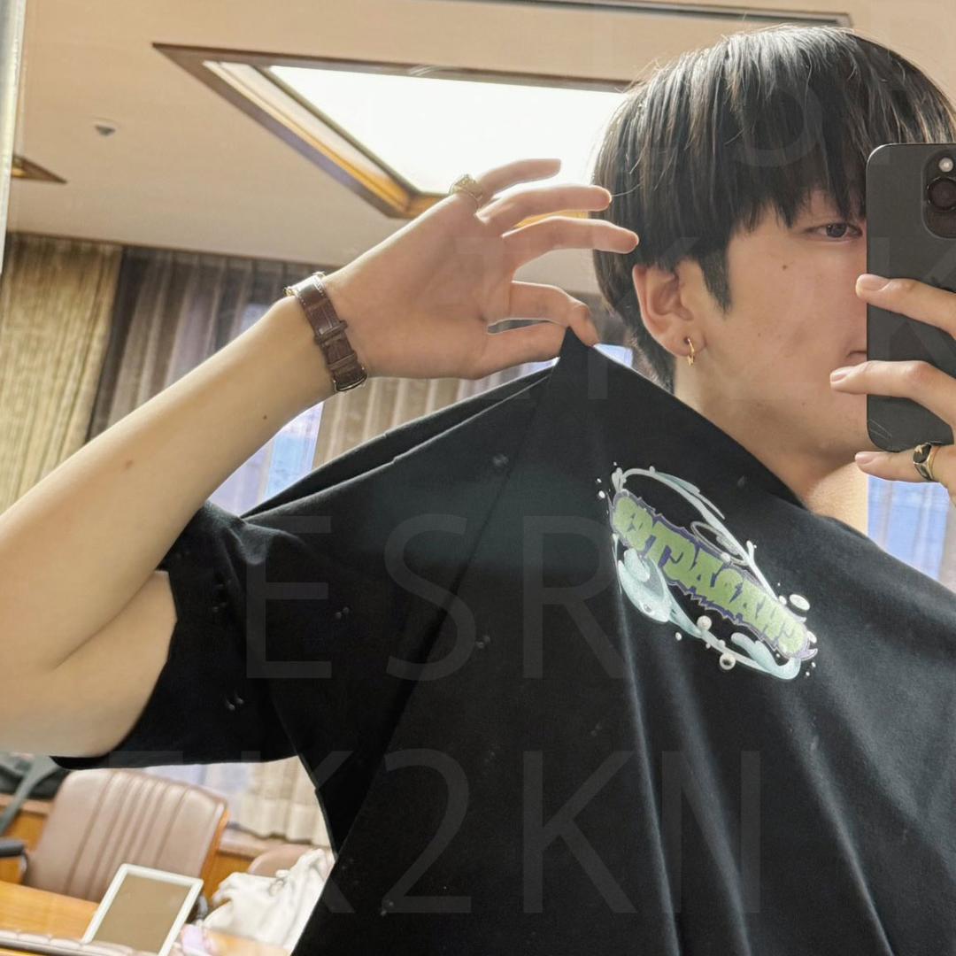 【新品未使用】THE RAMPAGE 長谷川慎 コラボ Tシャツ 黒 Mサイズ