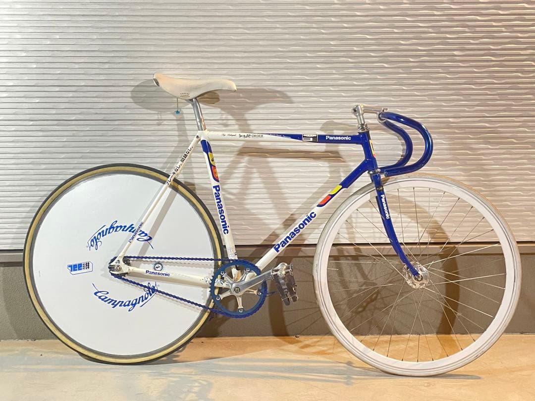 ピスト レーシングカラー パナソニック フレームのみ - メルカリ