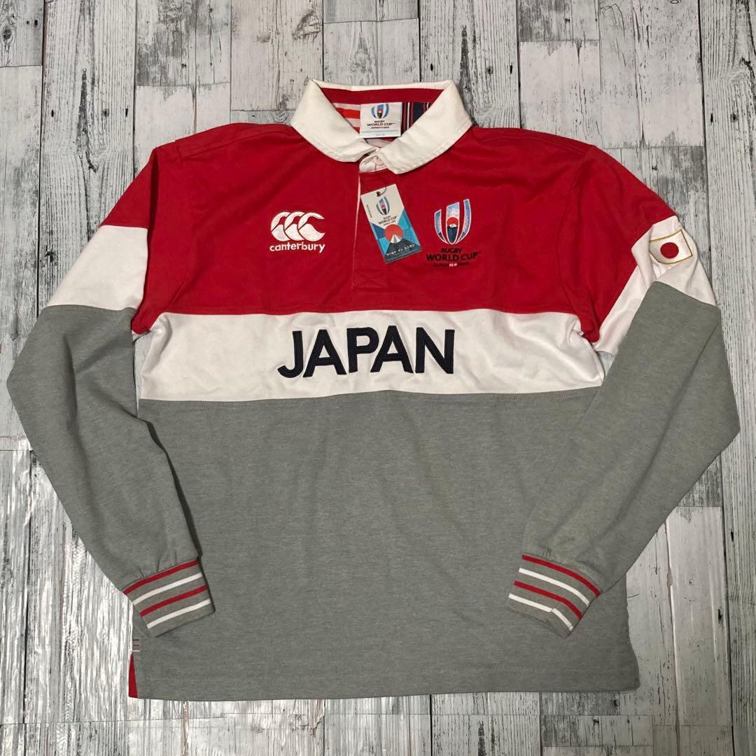 カンタベリー ラグビー 日本代表 ラガーシャツ M ユニフォーム