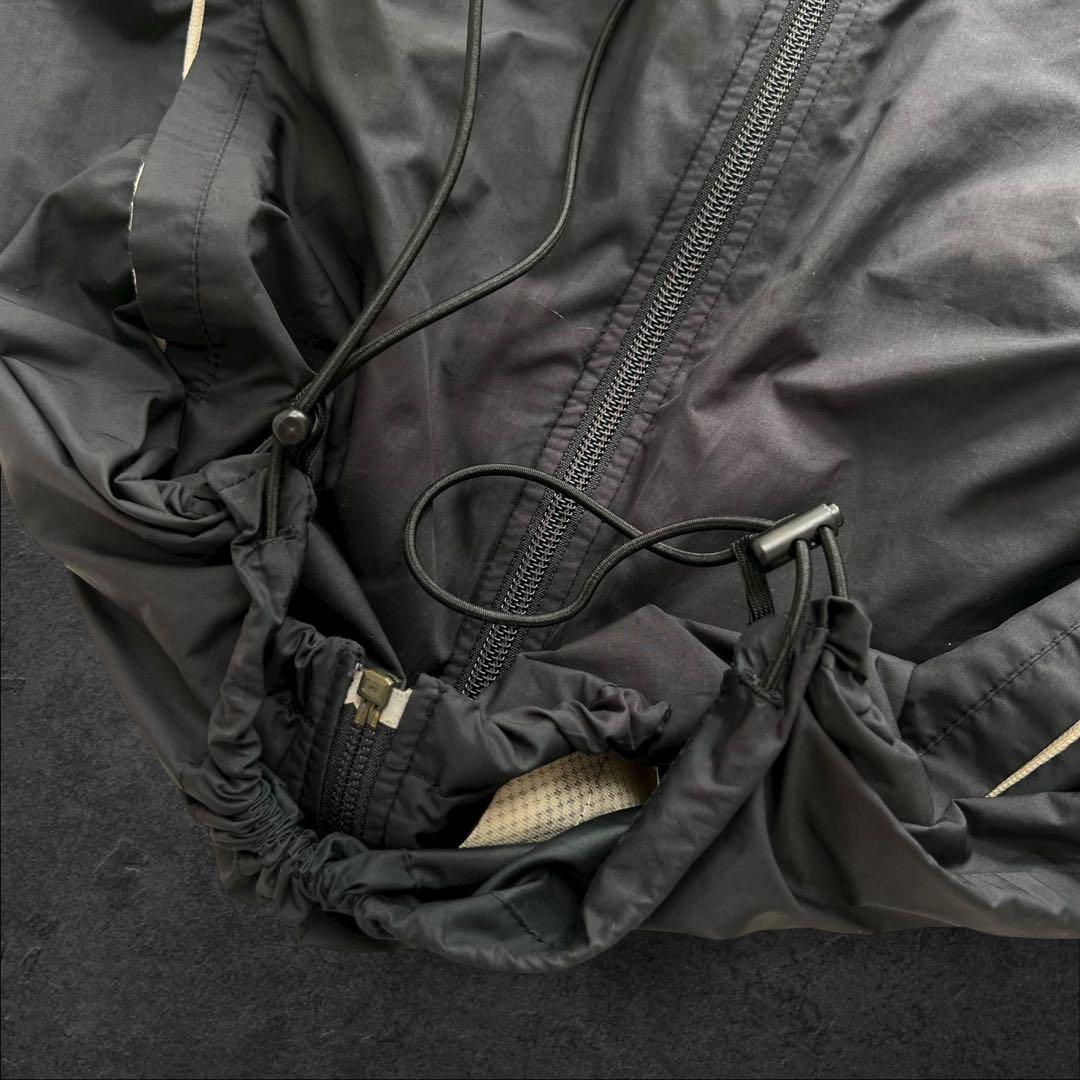 00s nike マンチェスターU 短丈 ドローコード ナイロンジャケット M