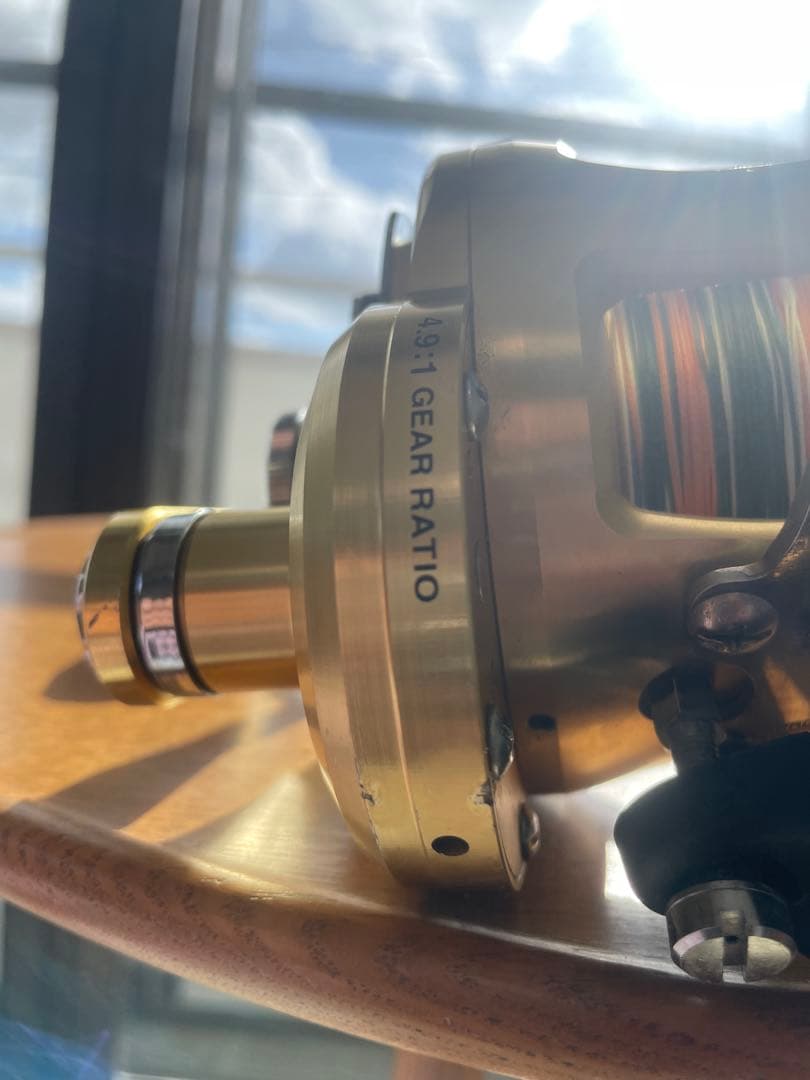 SHIMANO TORSA 40 CCMハンドル付き（純正ハンドル有り）