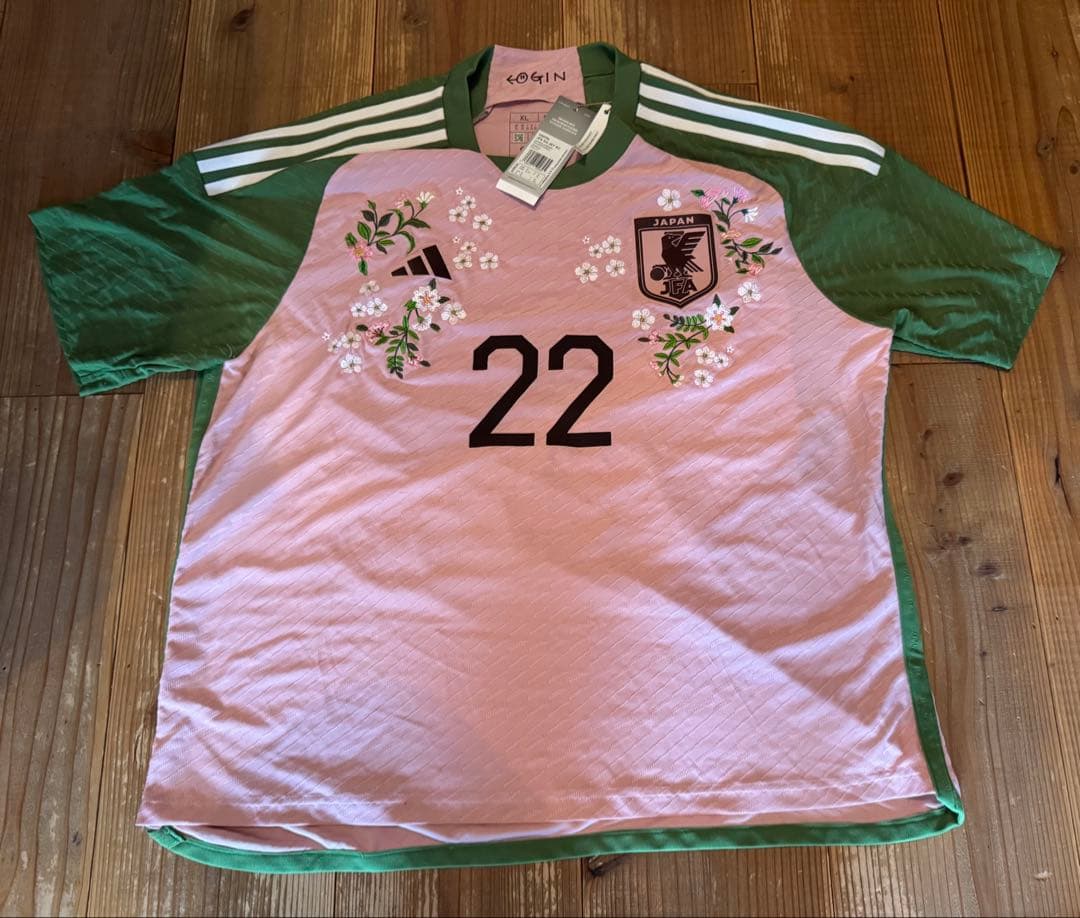 サッカー 日本代表 ユニフォーム 桜餅 クンデ着用 nigo 限定 激レア