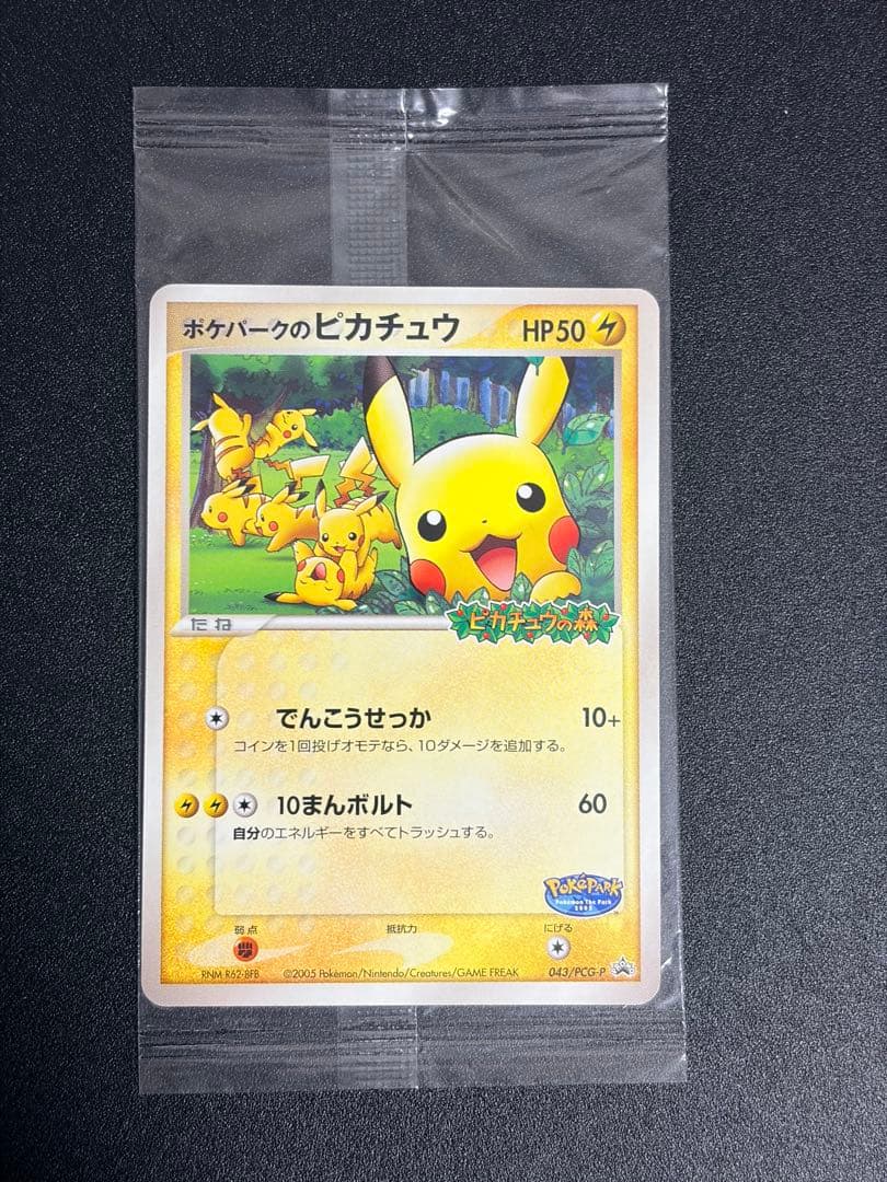 未開封』ポケパークのピカチュウ ピカチュウの森（2005年） ポケモン