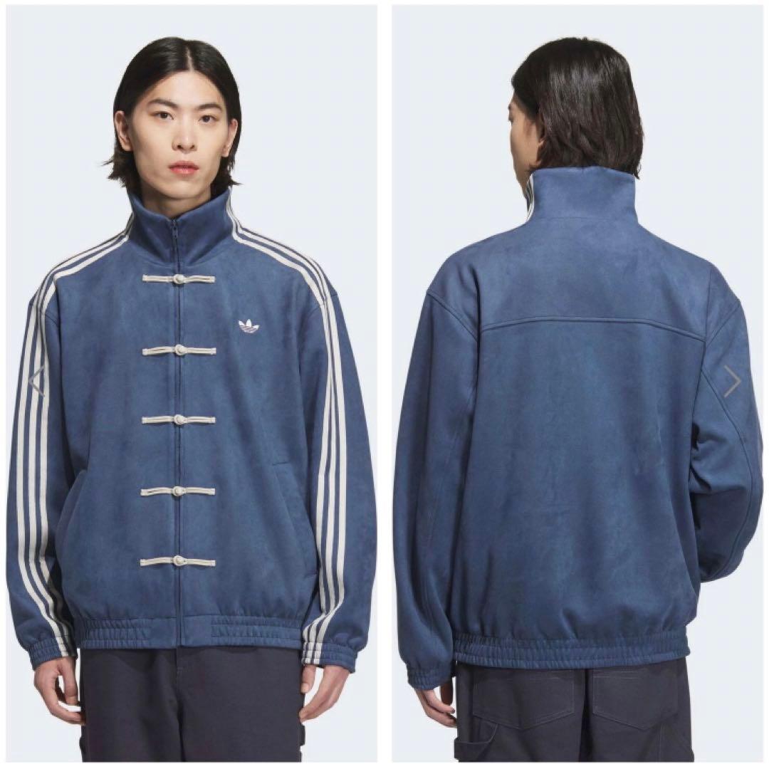 新品XL⭐️adidas 中国限定 巳年 チャイナトラックジャケット ネイビー