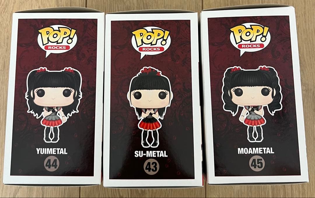 FUNKO POP!ROCKS BABYL ベビーメタル　フィギュア