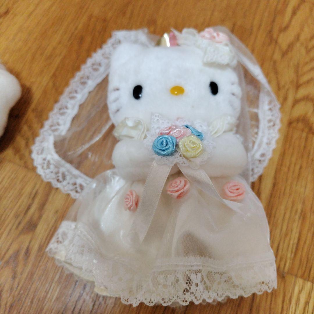 絶版レア！ハローキティ ウェディングドールセット