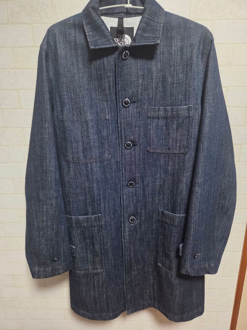 ノースフェイス　ウィンドストッパー デニムショップコート メンズLサイズ THE NORTH FACE（ザ ノースフェイス） ジャケット メンズ ウィンド