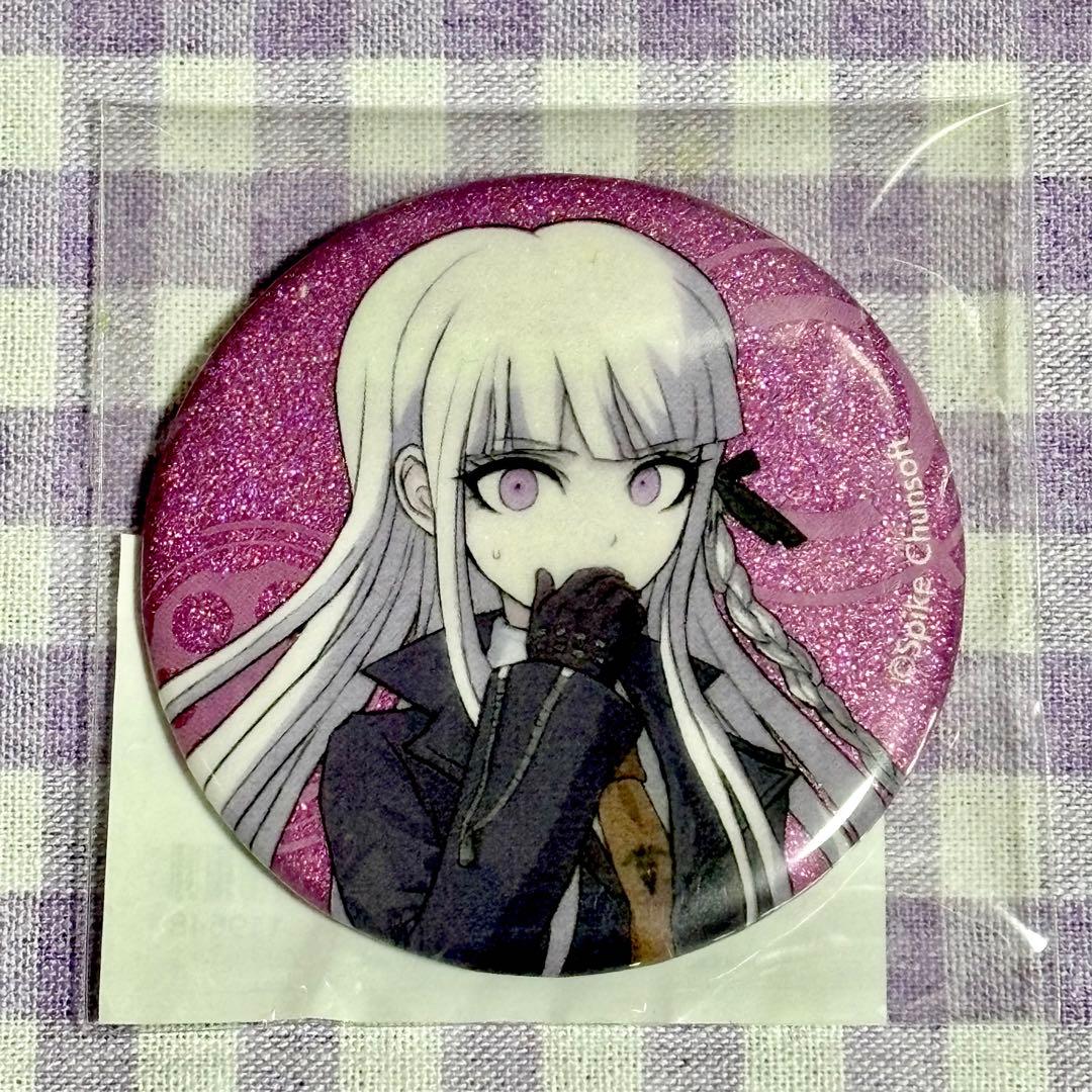 ダンガンロンパ くじメイト ドロードロー グリッター缶バッジ 霧切響子