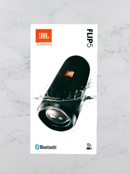 新品 未使用 JBL FLIP5 ポータブルスピーカー JBLFLIP5BLK - メルカリ