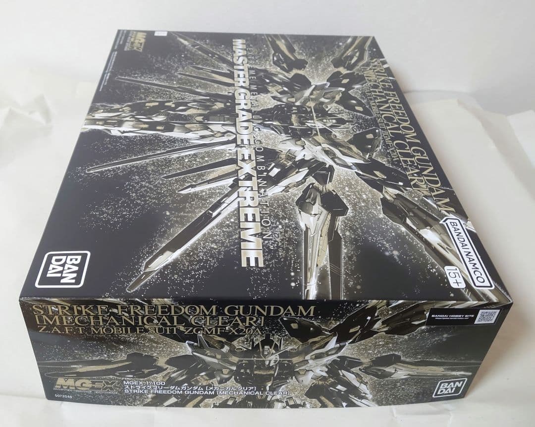 未組立 MGEX ストライクフリーダムガンダム メカニカルクリア