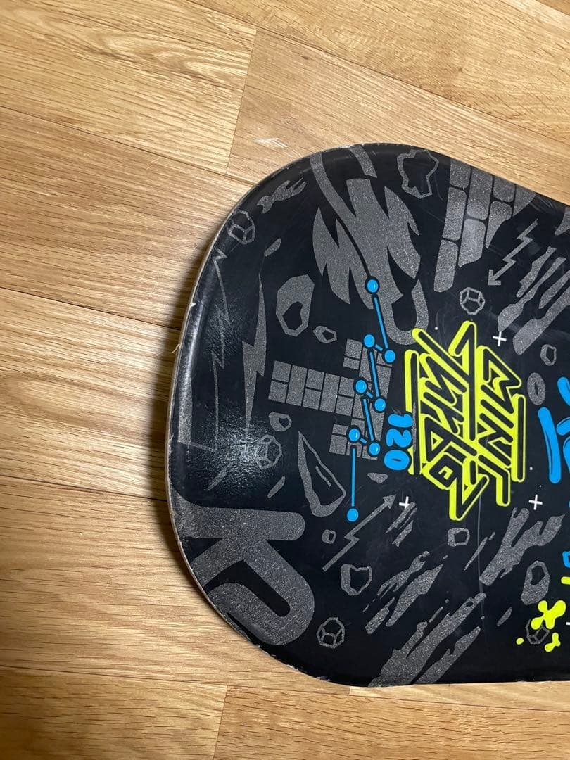 120㎝スノーボードK2 キッズ2点セット GROM MINI TURBO - メルカリ