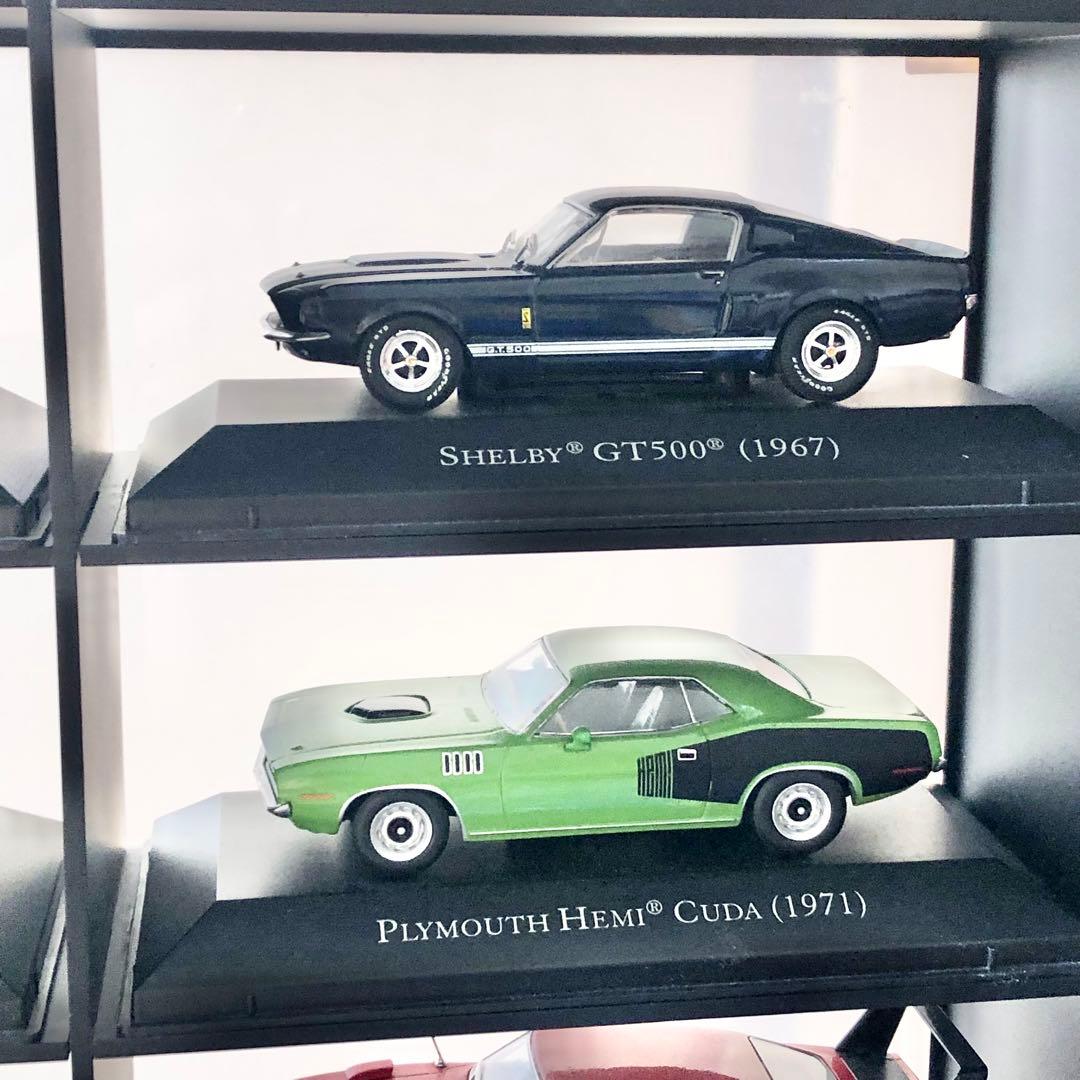 20台 デアゴスティーニ アメリカンカー コレクション 専用ディスプレイ