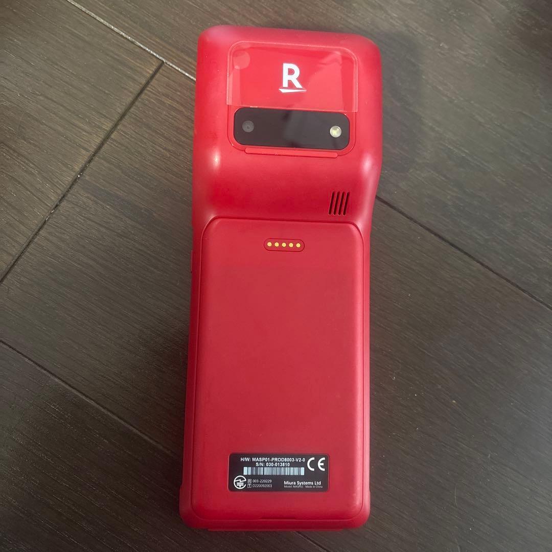 楽天ペイ ターミナル 本体 赤レッド 決済端末 - メルカリ