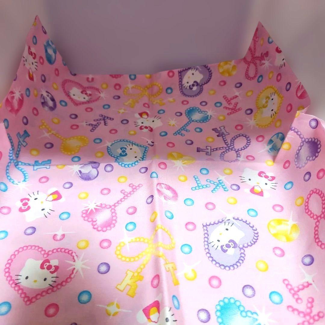 ハローキティのクロスで作るフォトフレーム　手作りキット　レア柄