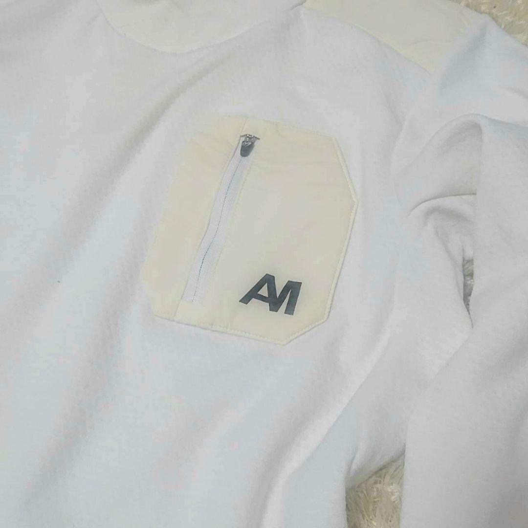 マスターバニーエディション モックネック L相当 ストレッチ 白 手洗い