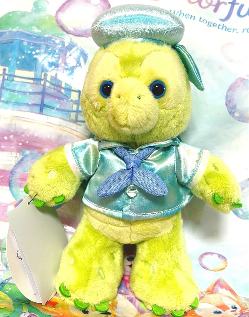 ダッフィー 20周年 カラフルハピネス バケパ ポージープラッシー オルメル