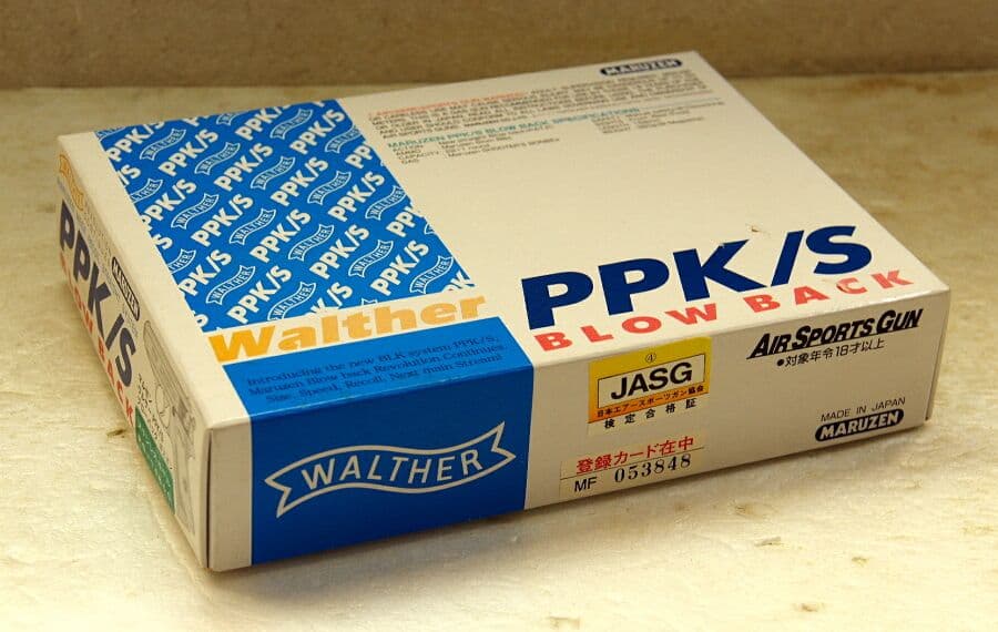 マルゼン ワルサーPPK/S BLOWBACK ステンレスモデル