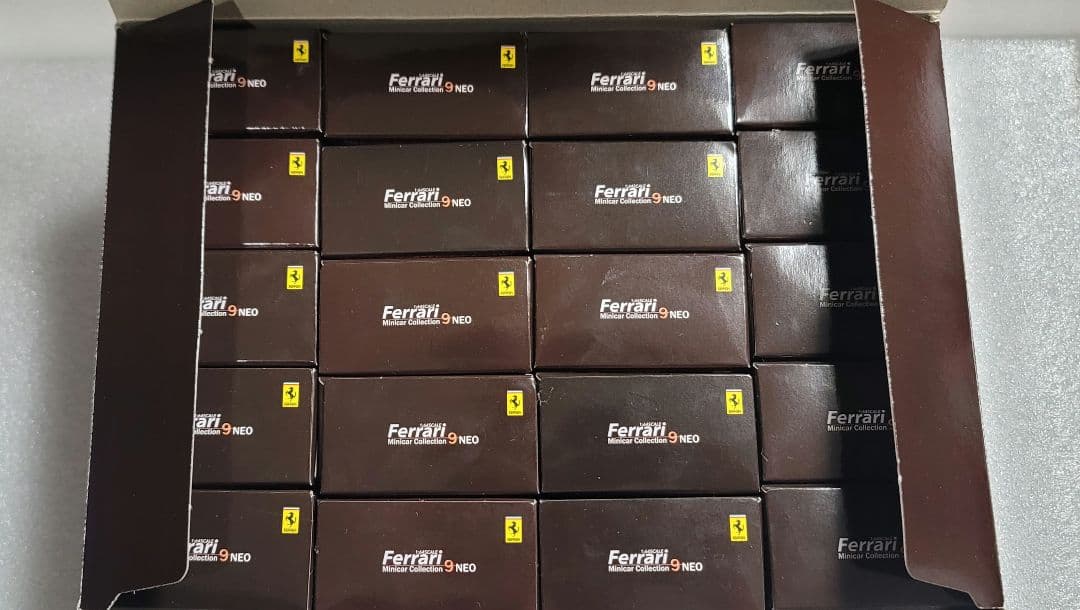【 20個、箱売】未開封！京商 フェラーリ ミニカー コレクション 9 NEO
