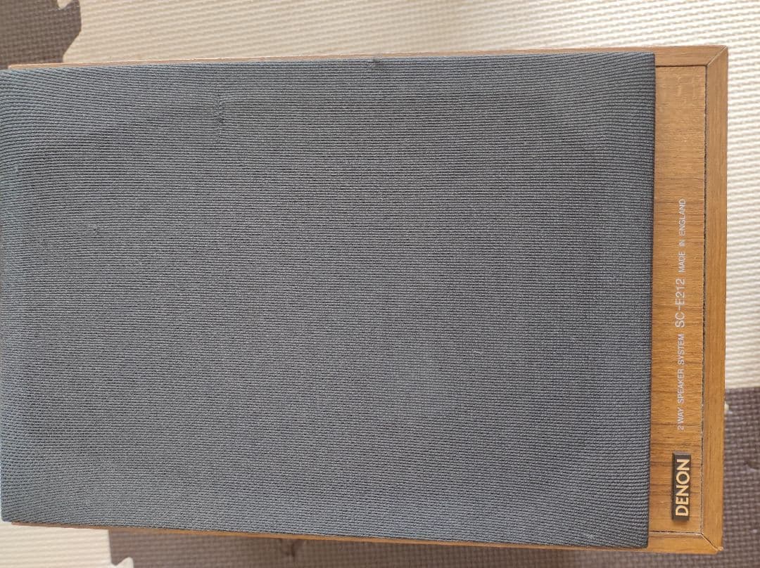 DENON SC-E212 名器 密閉式 英国製 希少シリアル連番 - メルカリ