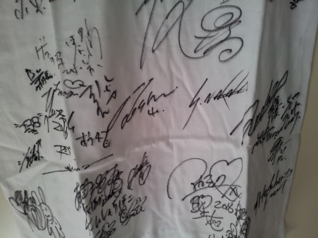 アンボルデ Fes 2016 出演者全員？サイン入り カットソー